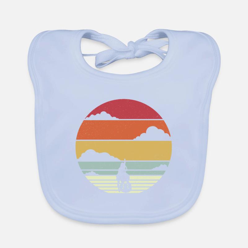 Violoncelle de violoncelle rétro violoncelle Bavoir bio Bébé