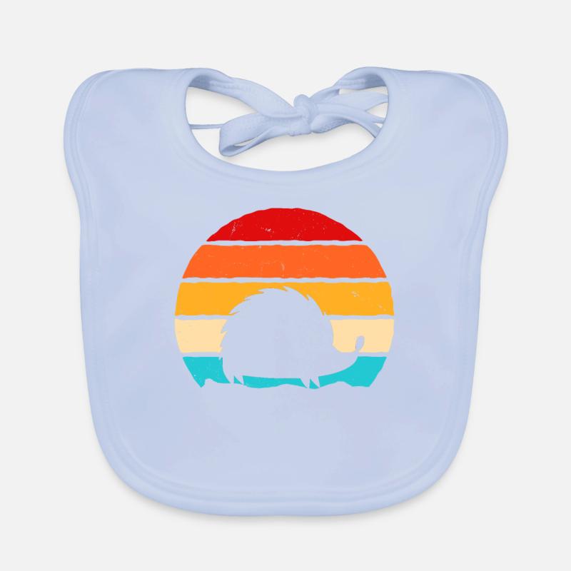 Hérisson Bavoir bio Bébé