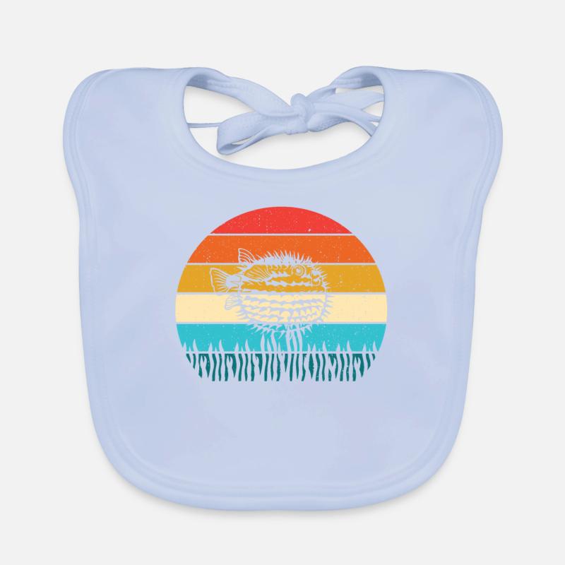 Kugelfisch Baby Bio-Lätzchen