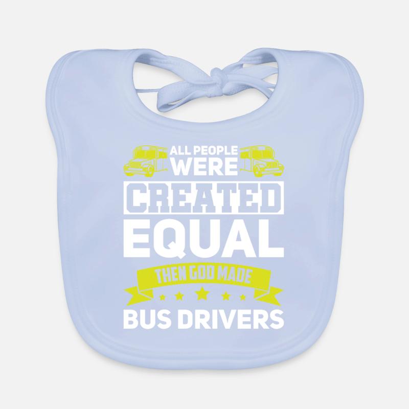 Chauffeur de bus chauffeur école chauffeur de bus cadeau Bavoir bio Bébé