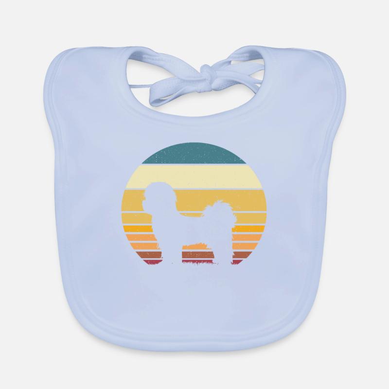 Shih Tzu Organic Baby Bibs