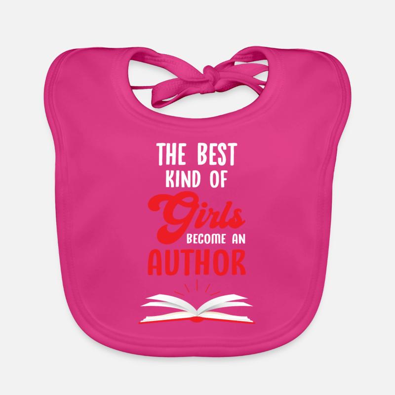 Autor Autor Autor Geschenk Baby Bio-Lätzchen