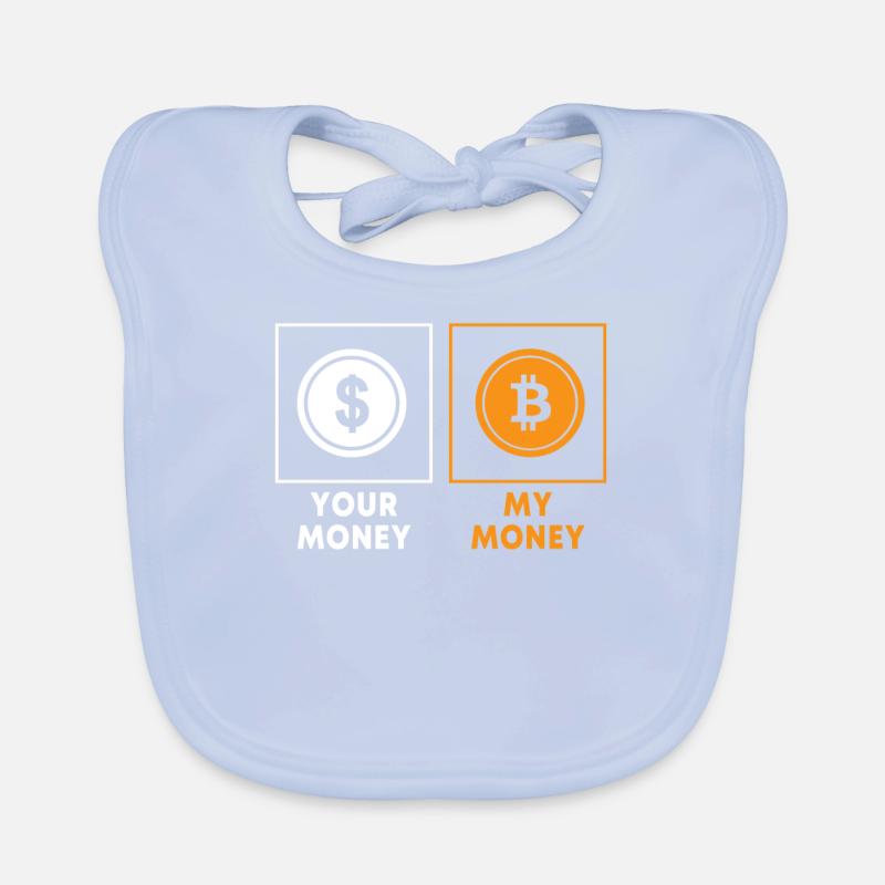 Bitcoin Bavoir bio Bébé