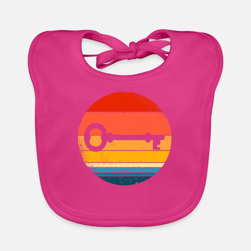 Clés Bavoir bio Bébé
