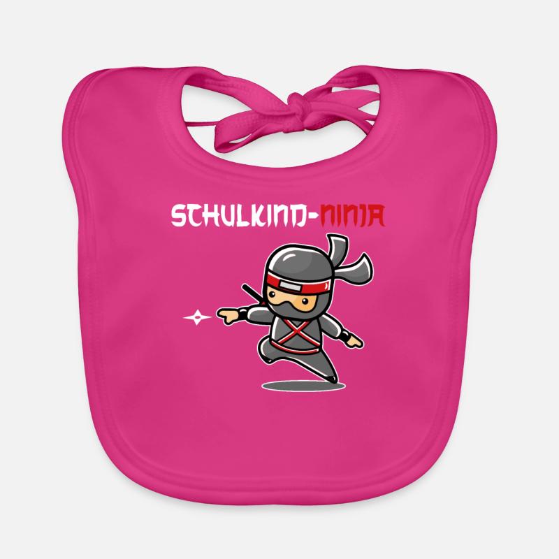 Schulanfang Schulkind Schulanfänger Geschenk Baby Bio-Lätzchen