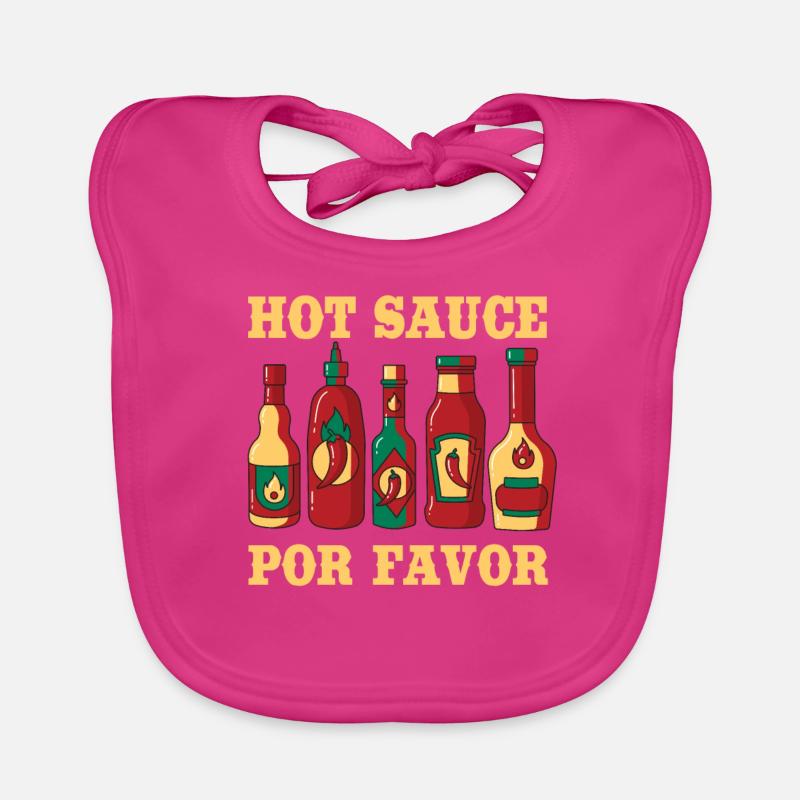 Sharp sauce Organic Baby Bibs