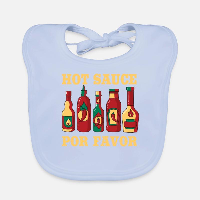 Sharp sauce Organic Baby Bibs