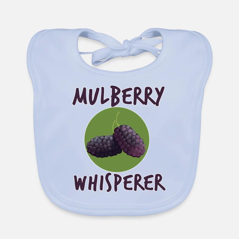 Mulberries Whispering Gift Organic Baby Bibs