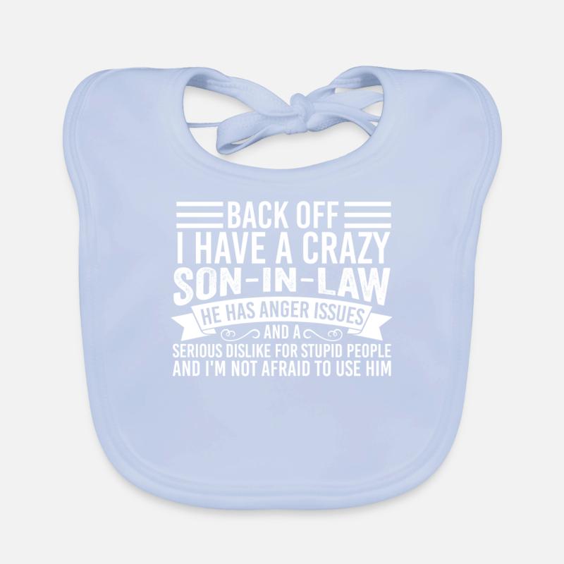 Schwiegersohn Geschenk Baby Bio-Lätzchen