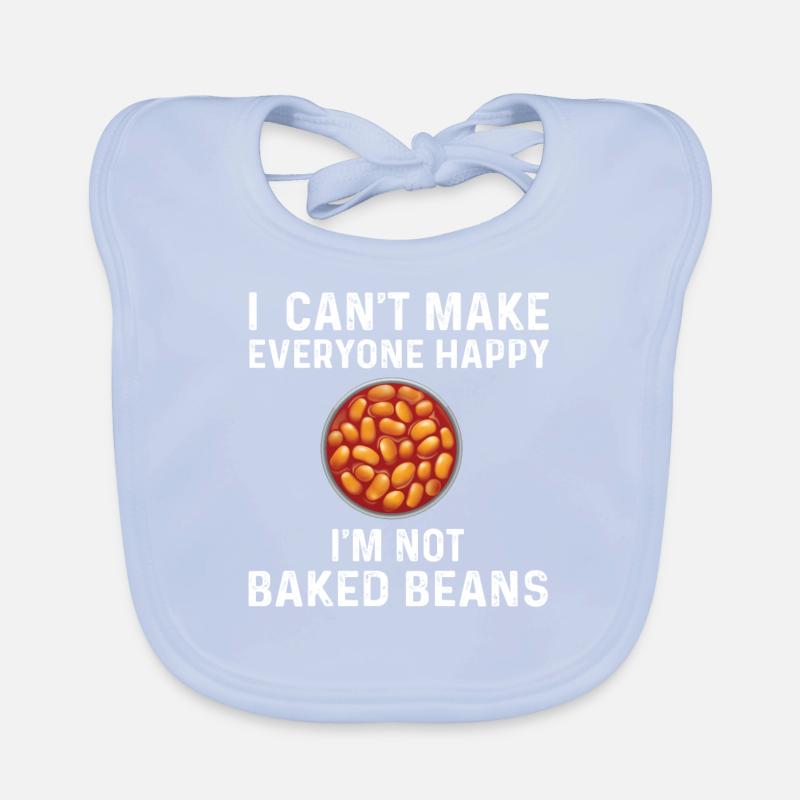 Haricots cuits Bavoir bio Bébé