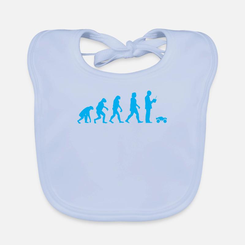 Remote-controlled model car Organic Baby Bibs