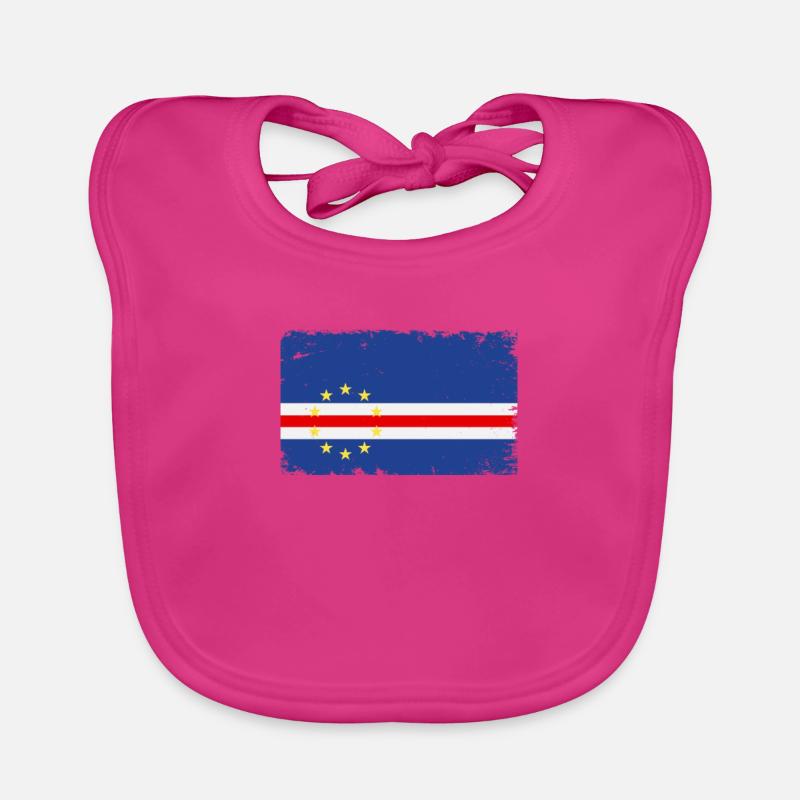 Drapeau Du Cap-Vert Drapeau Du Cap-Vert Bavoir bio Bébé