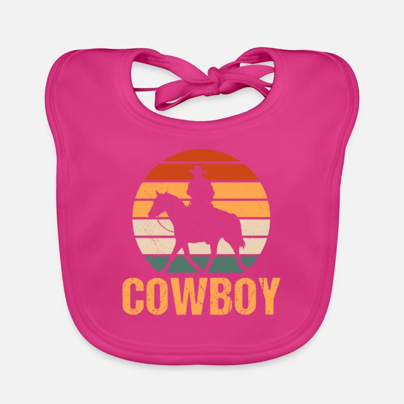 Cowboy Baby Bio-Lätzchen