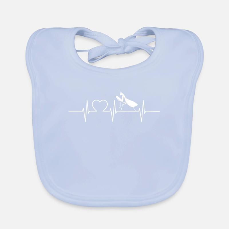 Praying Mantis Insect Insects Praying Mantis Organic Baby Bibs