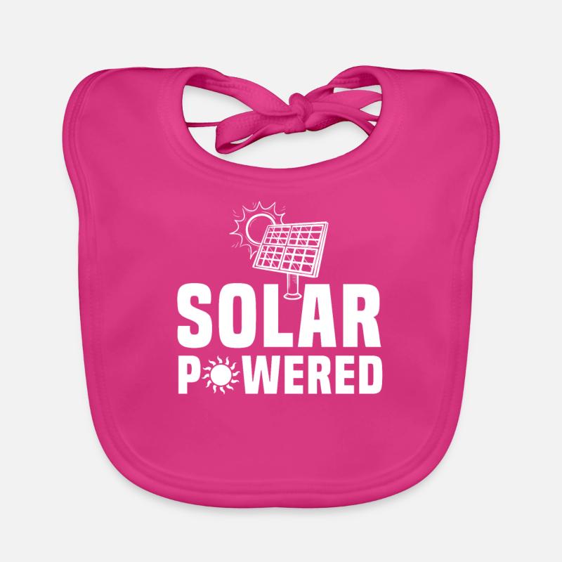 Solar powered Organic Baby Bibs