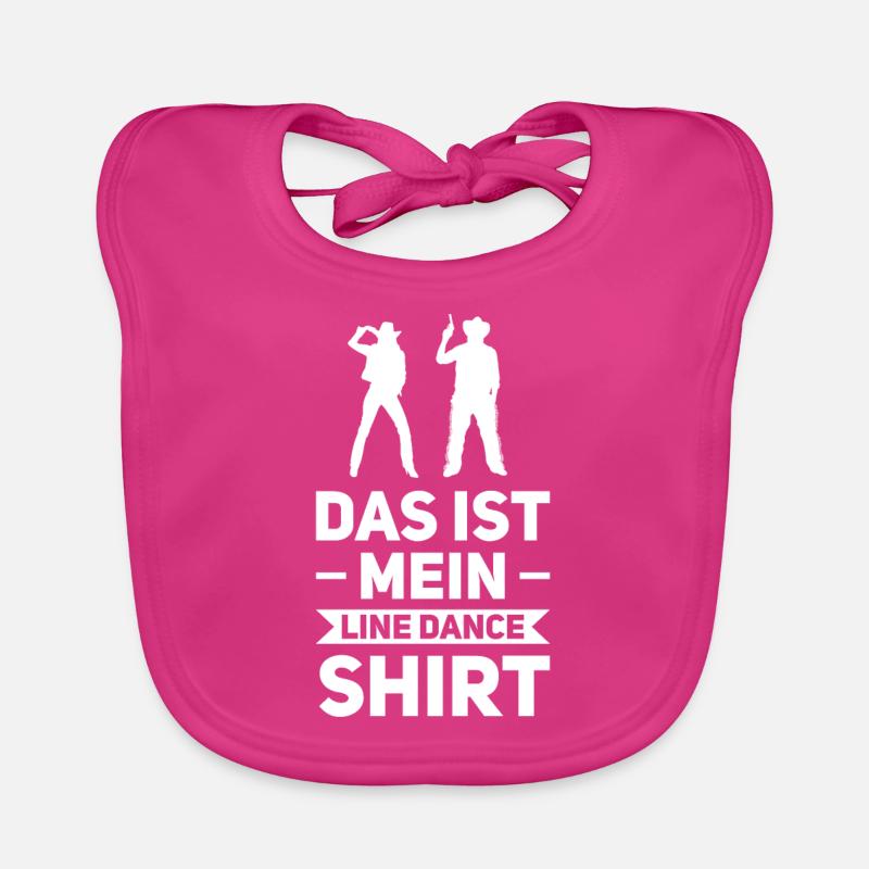 Line Dance Linedancer Linedance Geschenk Baby Bio-Lätzchen