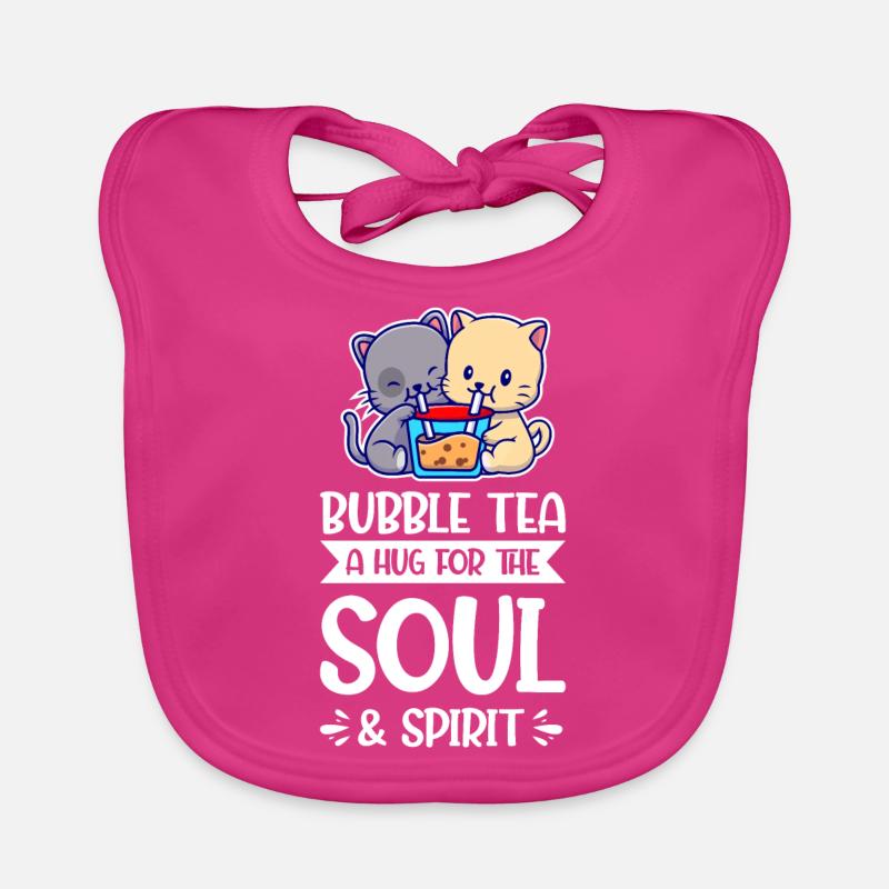 bubble tea Bubble Tea Merch Bubble Tea Baby Bio-Lätzchen