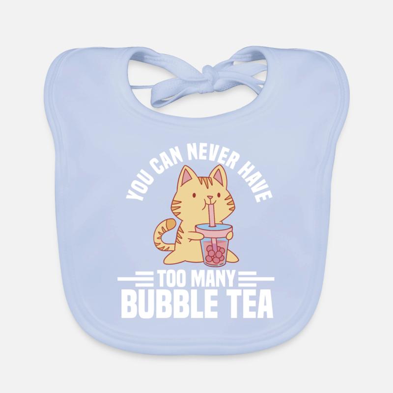 bubble tea Bubble Tea Merch Bubble Tea Merchandise Baby Bio-Lätzchen