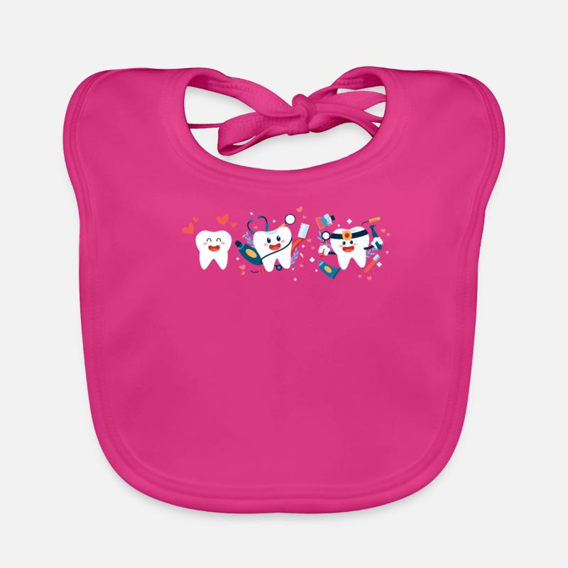 Dent Bavoir bio Bébé