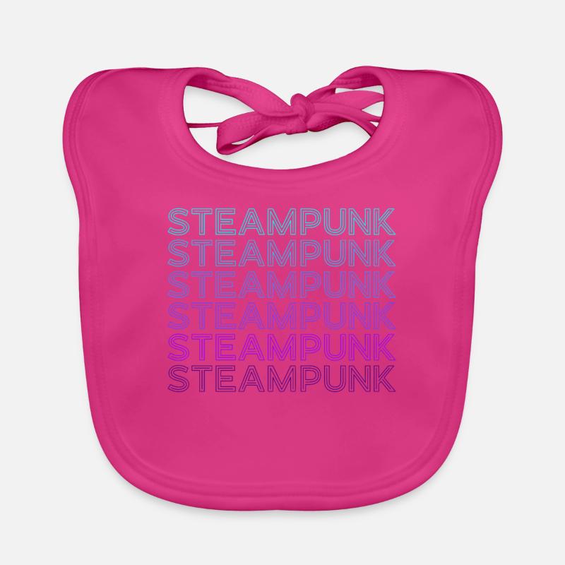 Steampunk Retro Baby Bio-Lätzchen