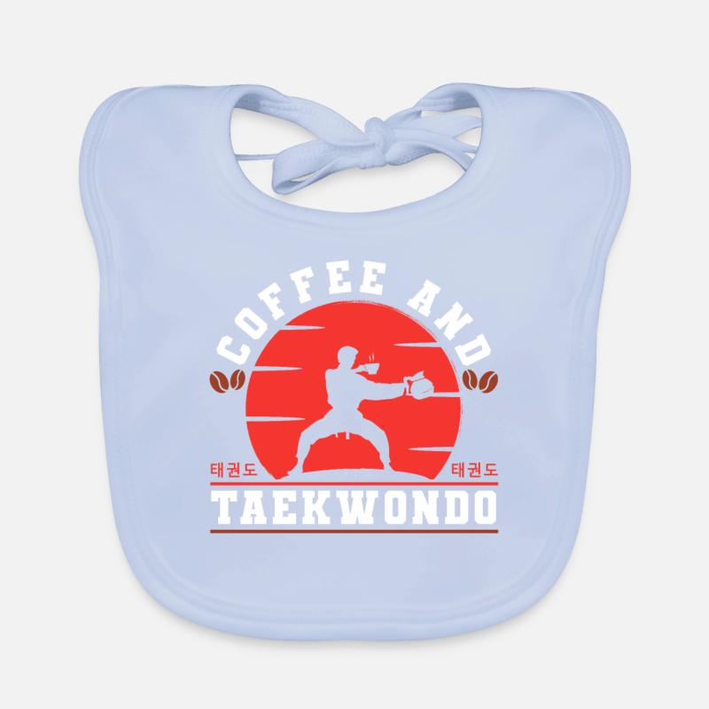 TKD Korean Martial Arts Tae Kwon Baby Bio-Lätzchen