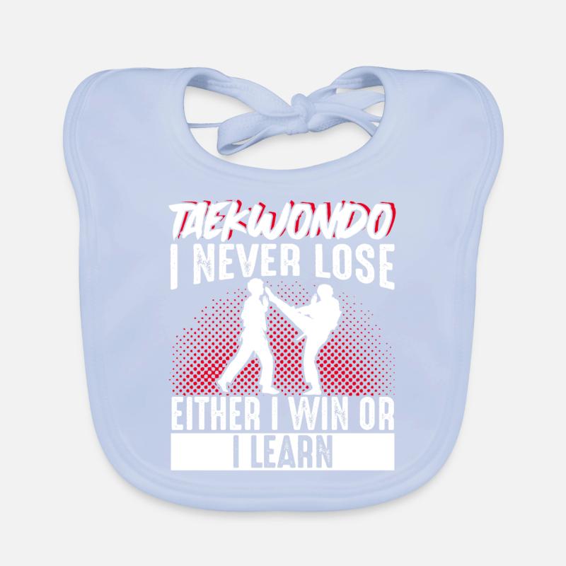 TKD Korean Martial Arts Tae Kwon Baby Bio-Lätzchen