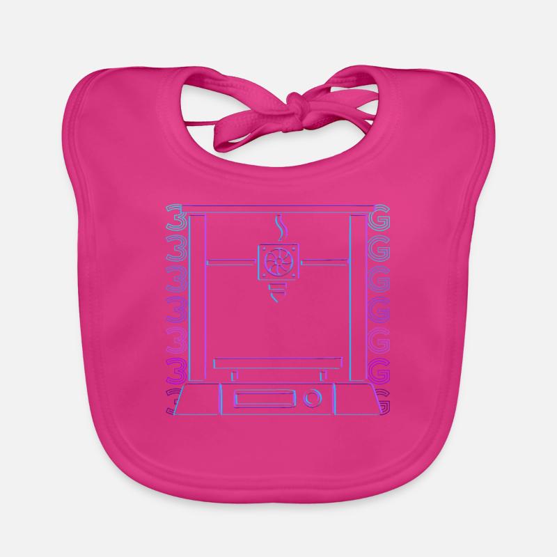 Impression 3D Imprimante 3D Retro Gift Bavoir bio Bébé