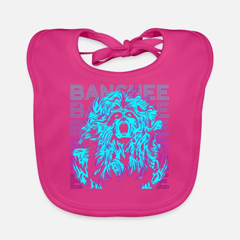 Banshee Irische Legenden Folklore Retro Geschenk Baby Bio-Lätzchen