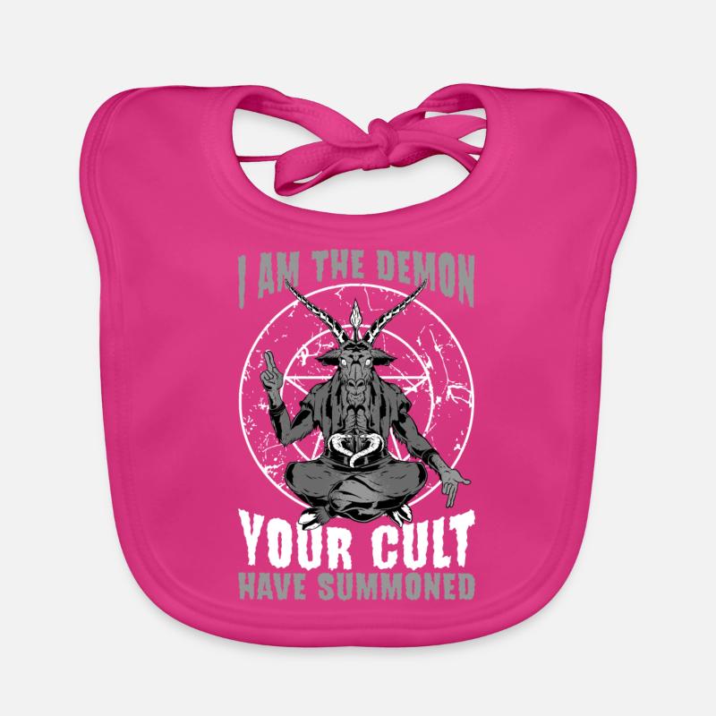 Baphomet Chèvre Cadeau Occulte Bavoir bio Bébé