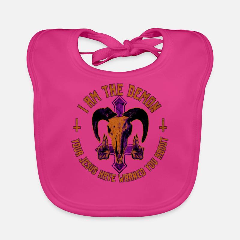 Baphomet-Geschenk Baby Bio-Lätzchen