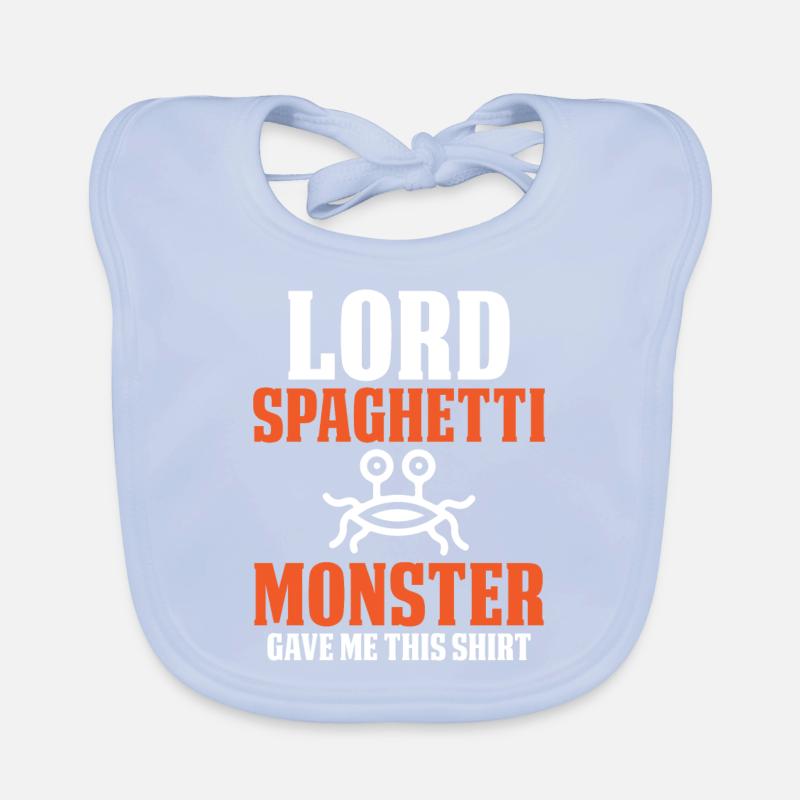 The Flying Spaghetti Monster Organic Baby Bibs