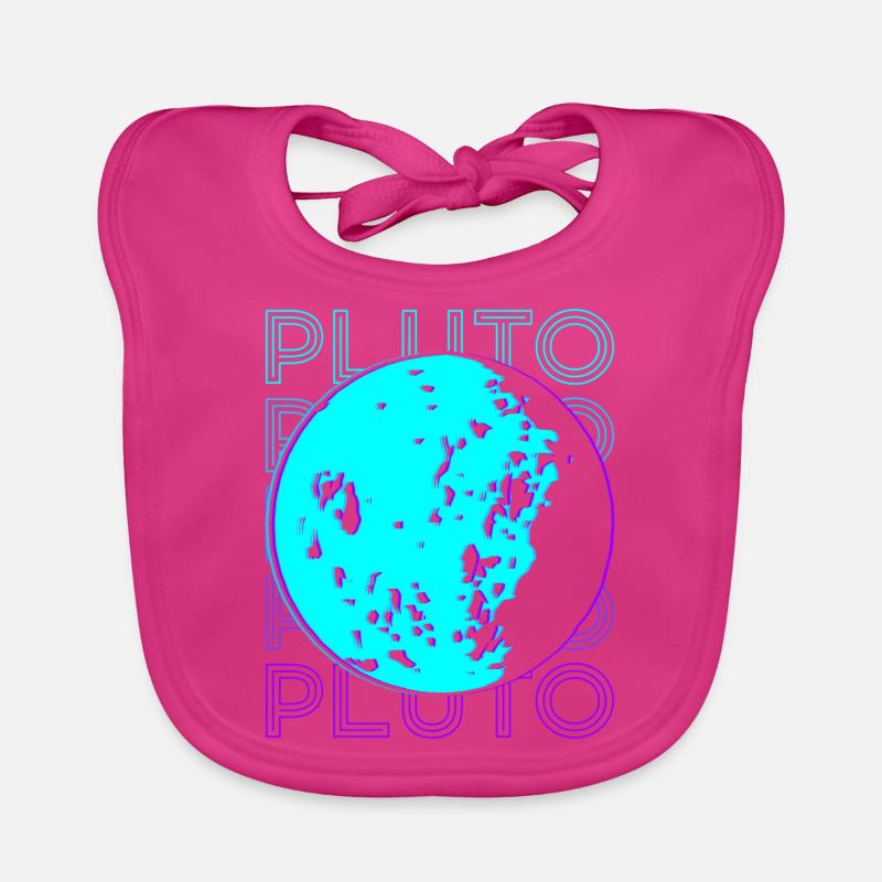 Pluton Rétro Bavoir bio Bébé