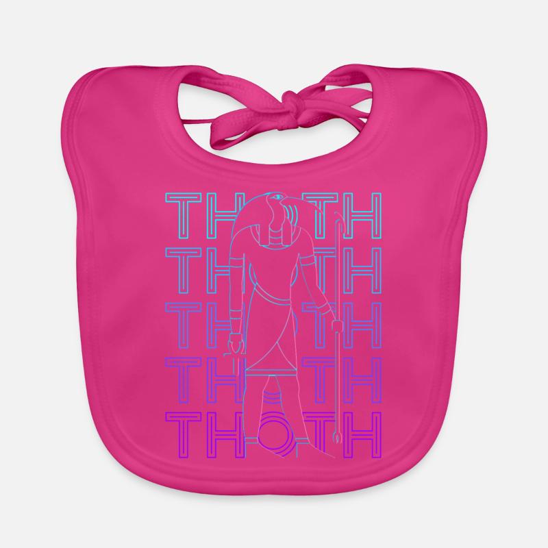 Thoth Egyptian God Egyptian Mythology Organic Baby Bibs
