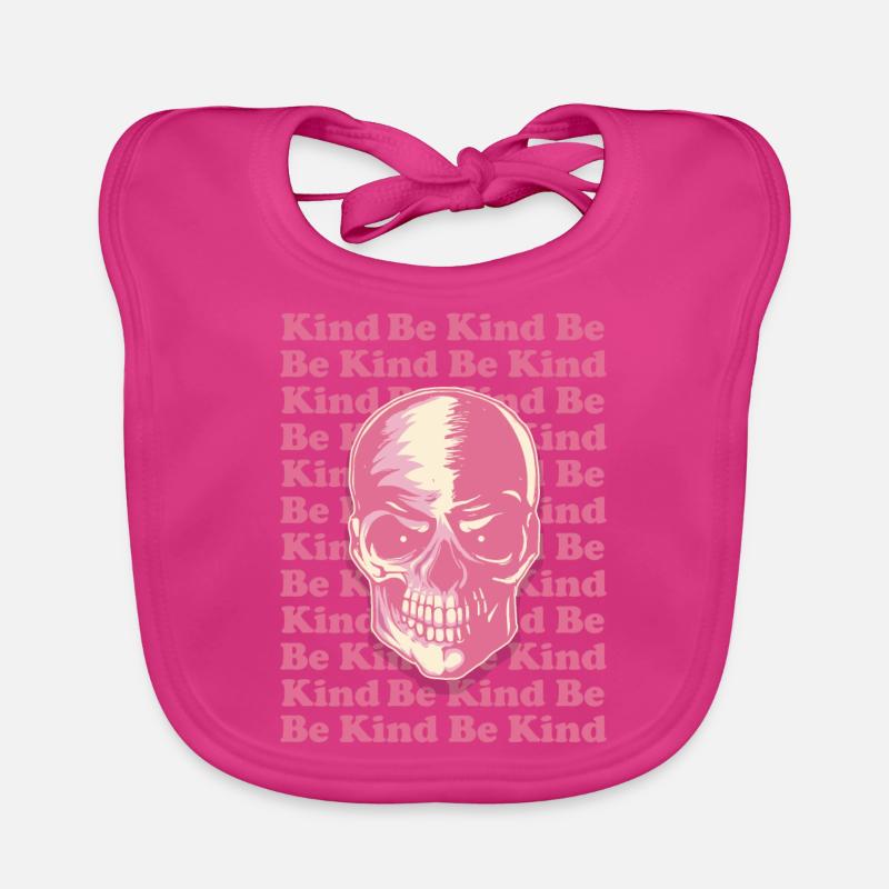 Danish Pastel Aesthetic Gothic Skull Goth Be Organic Baby Bibs