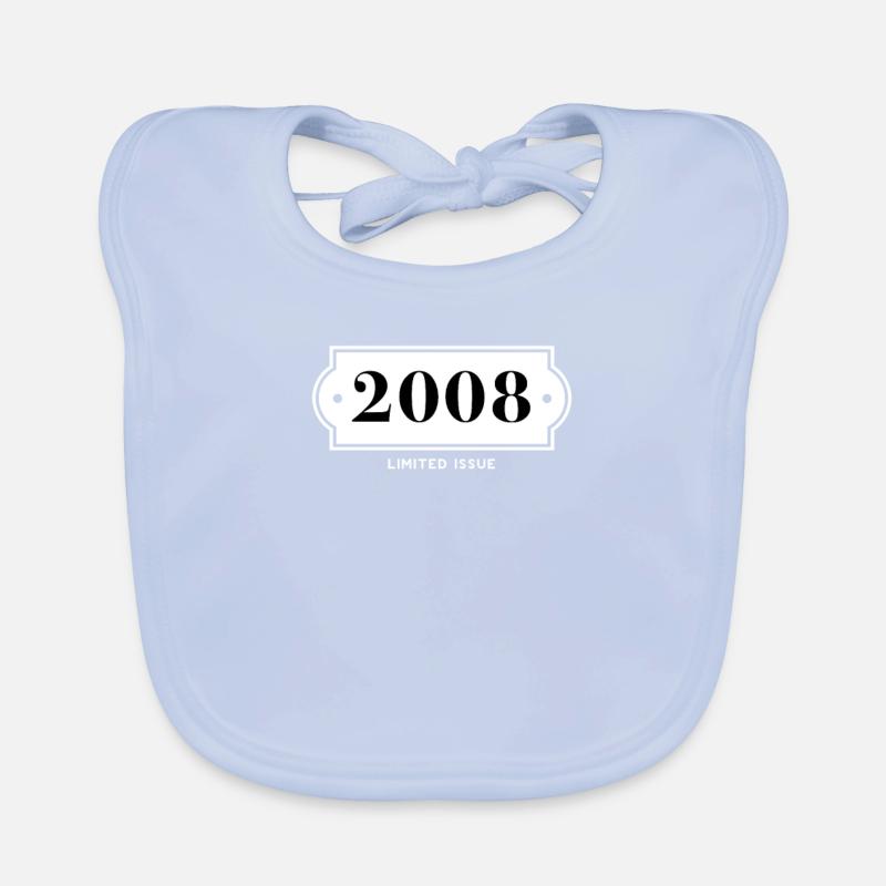Drôle d’anniversaire numéro limité 2008 Bavoir bio Bébé