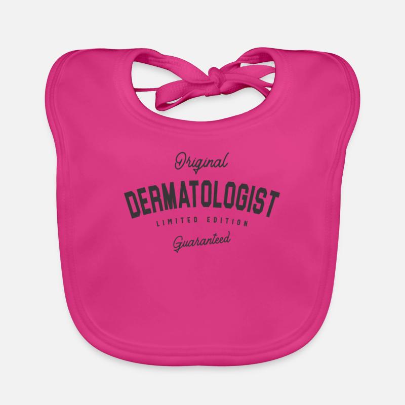 Dermatologue Drôle Titre du poste Profession Anniversaire Bavoir bio Bébé