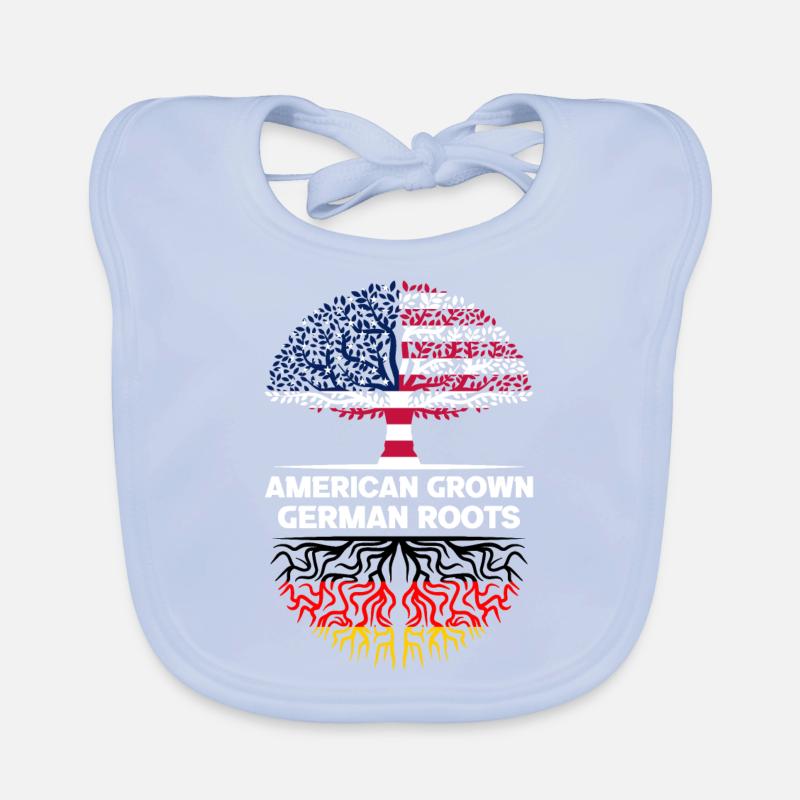 American Grown German Roots Germany Organic Baby Bibs
