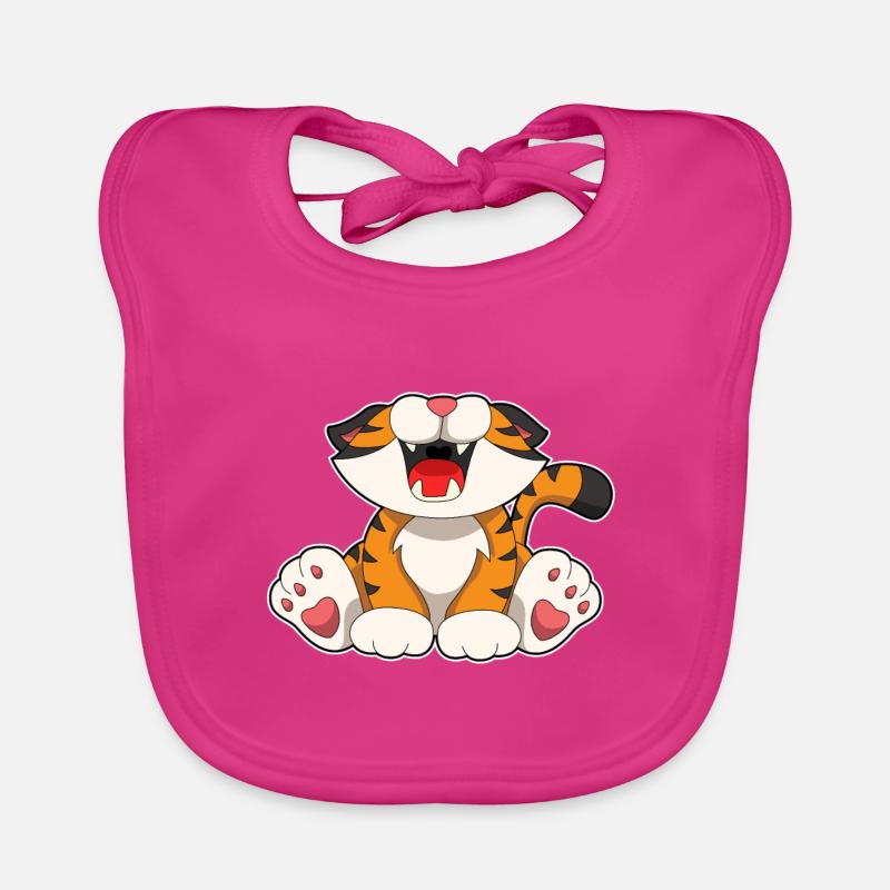 Roaring Tiger Organic Baby Bibs
