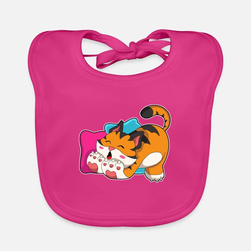 Tiger tired Organic Baby Bibs