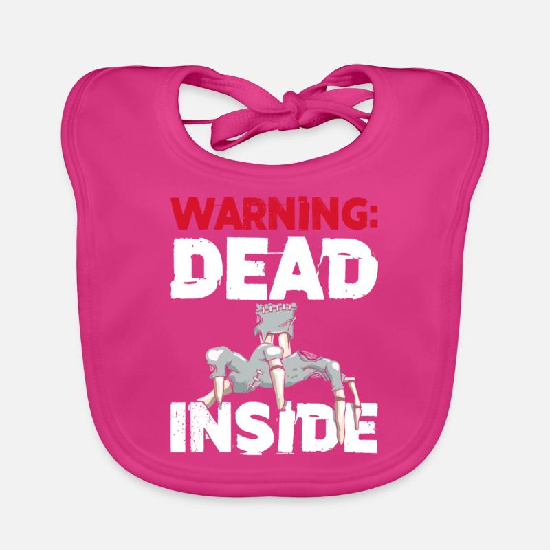 Zombiecore Aesthetic Skeleton Hand Zombie Hand Organic Baby Bibs
