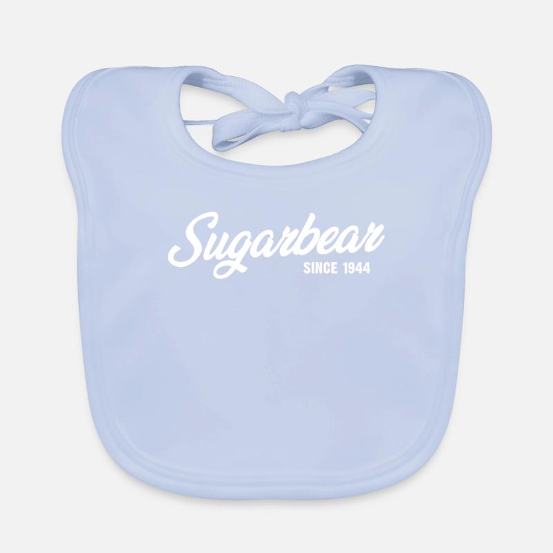 Drôle de Sugarbear depuis 1944 Bavoir bio Bébé