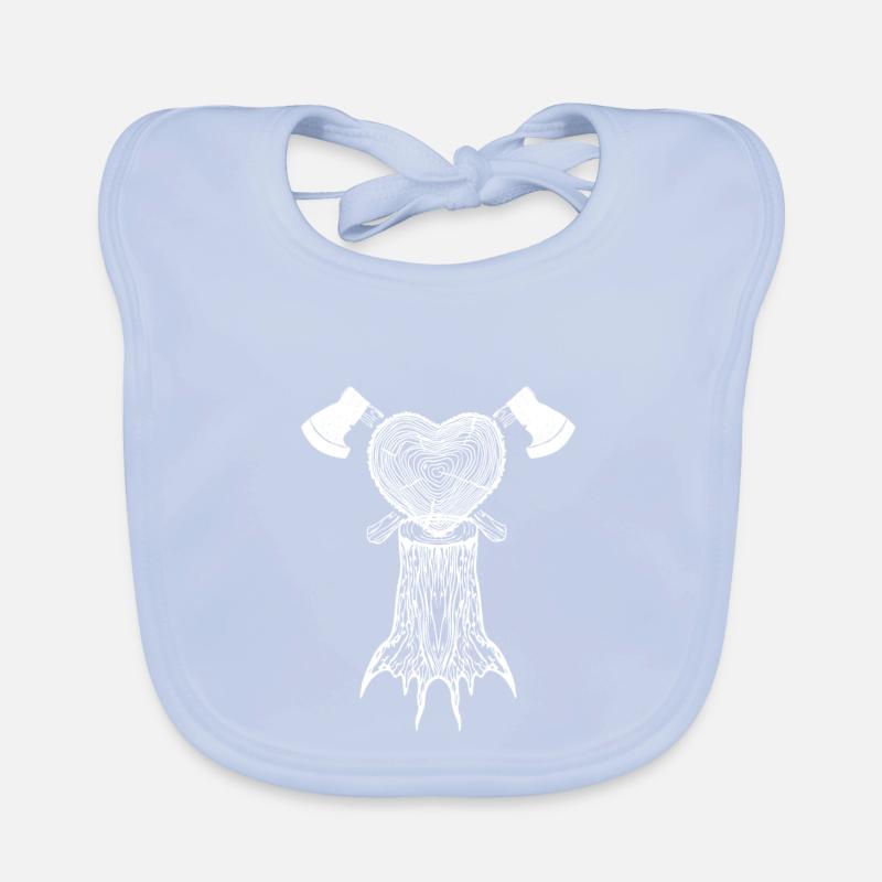 Tronçonneuse Axe Forester Bûcheron Scie Chaîne Bavoir bio Bébé