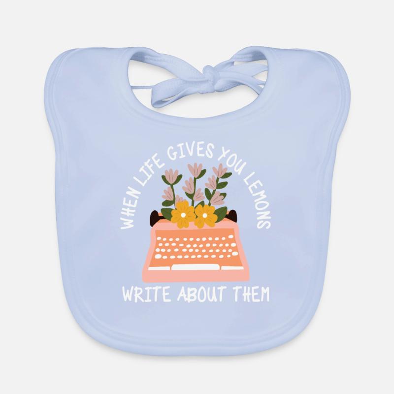 When Life Gives You Lemons Write About Them Organic Baby Bibs