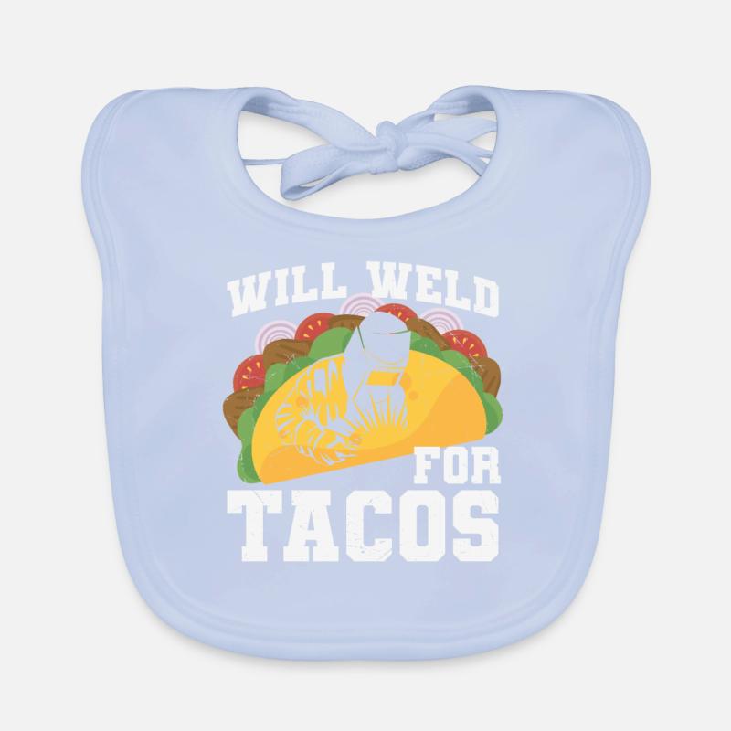 Will Weld pour tacos Devis de soudage Bavoir bio Bébé