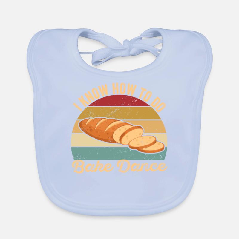 Lustiger Brotbacken-Bäcker Baby Bio-Lätzchen