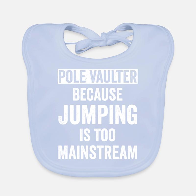 Saut à la perche Bavoir bio Bébé