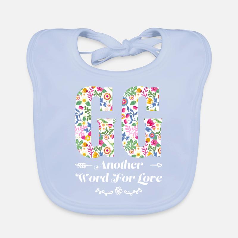 Großmutter GG Oma Geschenk Baby Bio-Lätzchen