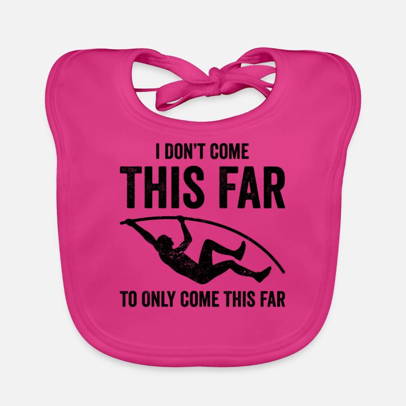 Pole vault Organic Baby Bibs