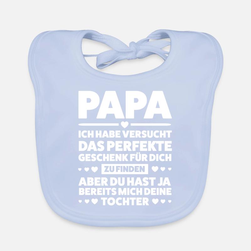 Opa Enkelkinder Großvater Geschenk Baby Bio-Lätzchen