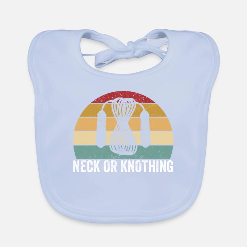 Funny Skipping Rope Springseil Springseil Hals ode Baby Bio-Lätzchen